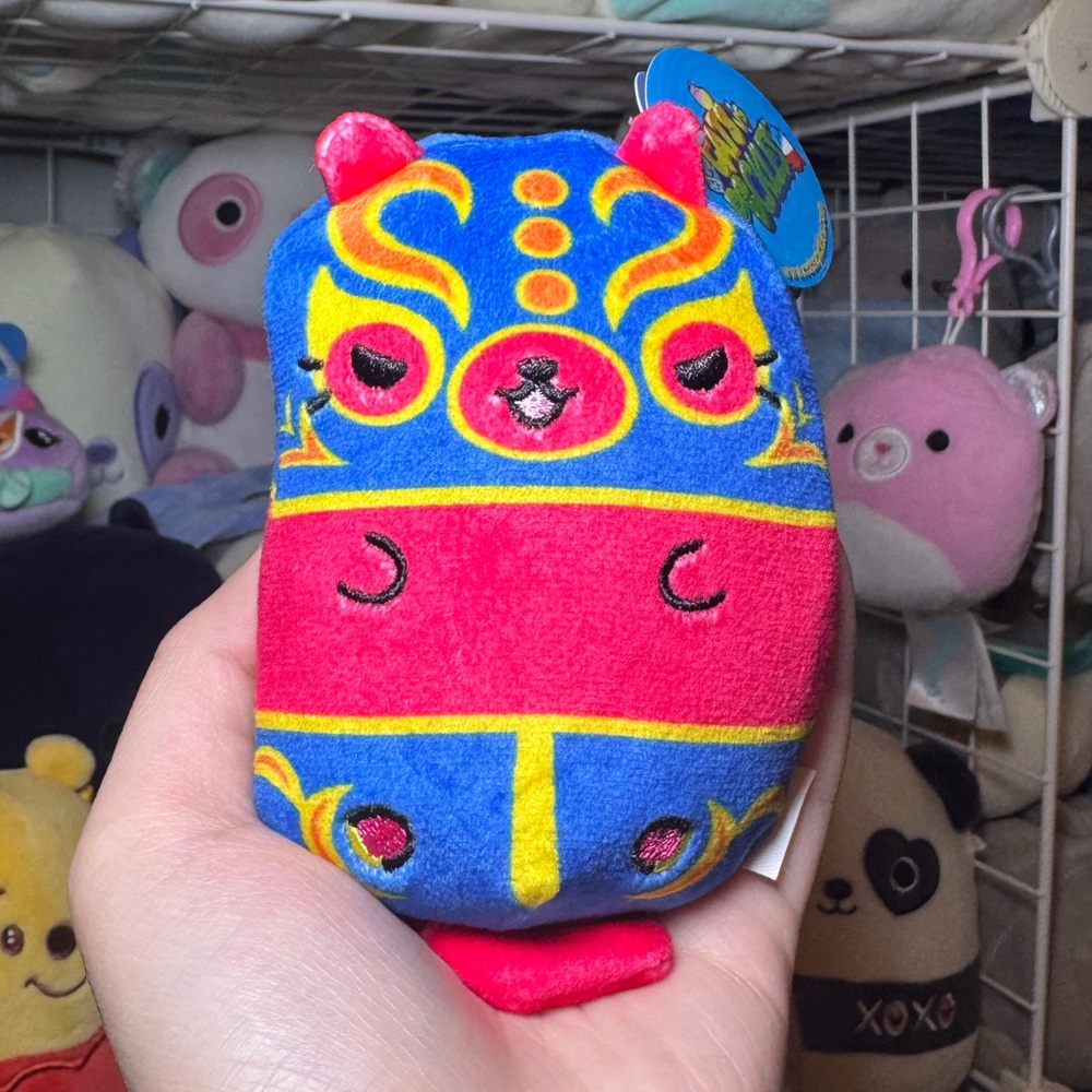 Cats vs Pickles CVP by Cepia ‘El Purr’ Bean 4” Stuffed Plush